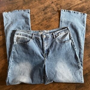 ✨ New Max Rhinestone Embellished Jeans | Light Wash | Size 16